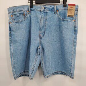 Levi's 405 Standard Shorts Men Size 40 NWT Extra Room Denim Jeans Above The Knee